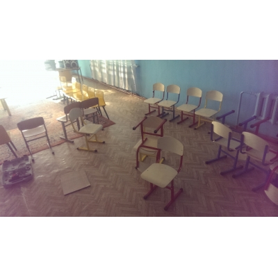 Столы 700*700 и стулья для детского садика