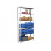 Стеллаж металлический MS Standart 200/100x40/6 Стеллаж металлический MS Standart 200/100x40/6