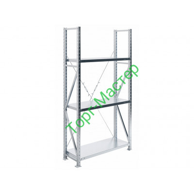 Стеллаж MS U 200/100x40/3 (Нагрузка на полку 300)