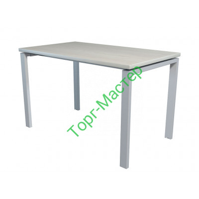 Стол NT 120x70 белое дерево/серый